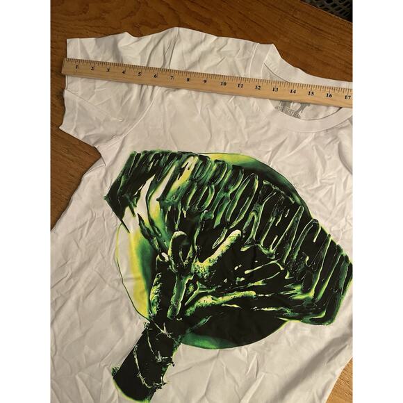 Vlone x Never Broke Again "Slime" NBA Men's Size Small T-shirt White - Picture 6 of 8